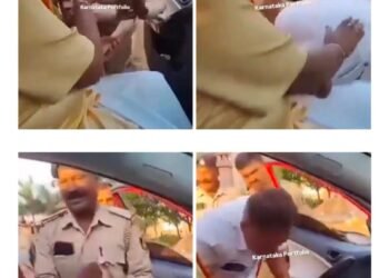 ಕಾಲಿಗೆ ಬಿದ್ದು ಹಣ ಪಡೆದ ಪೊಲೀಸರು: ಸ್ಪಷ್ಟನೆ ಕೊಟ್ಟ ಸ್ವಾಮೀಜಿ ಏನಂದ್ರು ಗೊತ್ತಾ?