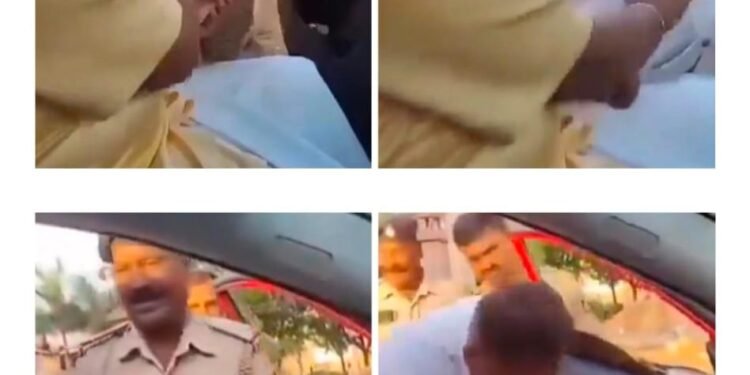 ಕಾಲಿಗೆ ಬಿದ್ದು ಹಣ ಪಡೆದ ಪೊಲೀಸರು: ಸ್ಪಷ್ಟನೆ ಕೊಟ್ಟ ಸ್ವಾಮೀಜಿ ಏನಂದ್ರು ಗೊತ್ತಾ?