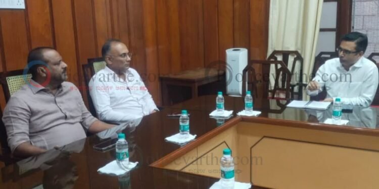 ಕಾನೂನಿನ ಅನ್ವಯ ಕೆಂಪುಕಲ್ಲುಗೆ ಅವಕಾಶ ಕಲ್ಪಿಸಲು ಸ್ಪೀಕರ್ ಯು.ಟಿ ಖಾದರ್ ನೇತೃತ್ವದಲ್ಲಿ ಸಭೆ  ಕೆಂಪುಕಲ್ಲು ಅಧಿಕೃತ ಪರವಾನಿಗೆ ನೀಡಲು ಏಕಗವಾಕ್ಷಿ ವ್ಯವಸ್ಥೆ ಕಲ್ಪಿಸಿ ಎಂದ ಸಚಿವ ದಿನೇಶ್ ಗುಂಡೂರಾವ್ ವಾರದೊಳಗೆ SOP ಸಿದ್ಧಪಡಿಸಲು ಸಭೆಯಲ್ಲಿ ನಿರ್ಧಾರ